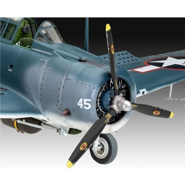 Flygplansmodell - REVELL - SBD-5 Dauntless - 125 delar - Plast - 1/48