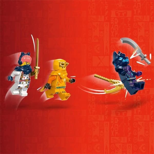 LEGO NINJAGO 71810 Den unga draken Riyu, byggsats, 3 minifigurer Ninja