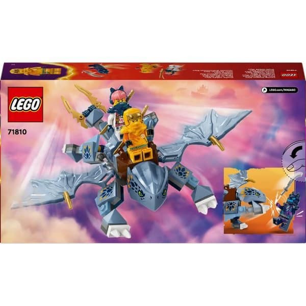 LEGO NINJAGO 71810 Den unga draken Riyu, byggsats, 3 minifigurer Ninja