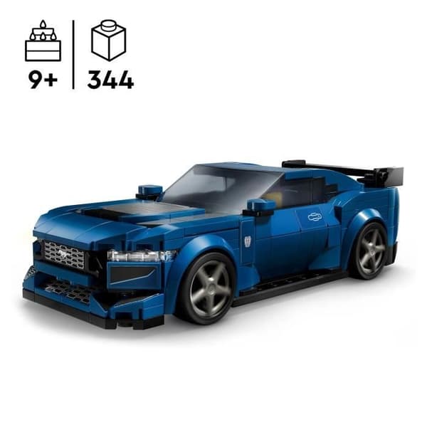 LEGO Speed Champions 76920 Ford Mustang Dark Horse Sportbil, barnset