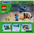 Miniatyrbild 6 av 6: LEGO® 21251 Minecraft Steves ökenexpedition, videospelleksak, biom med hus och minifigurer