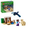 Miniatyrbild 1 av 6: LEGO® 21251 Minecraft Steves ökenexpedition, videospelleksak, biom med hus och minifigurer