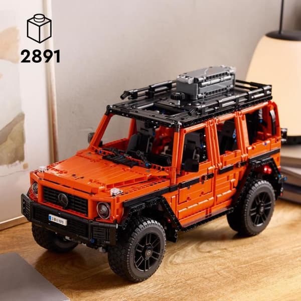 LEGO Technic Mercedes-Benz G500 PROFESSIONAL Line - Modellbil att bygga för vuxna - G-klassmodell - Presentidé för vuxna