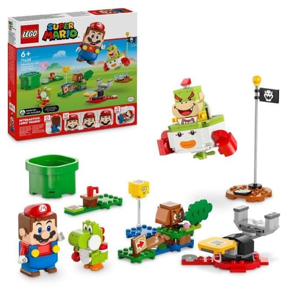 LEGO® Super Mario 71439 The Adventures of LEGO® Mario Interactive - Fordon och Yoshi Set