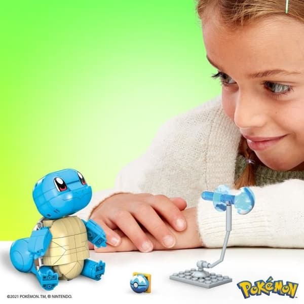 Mega Construx - Pokémon Squirtle to Build - Byggspel - Från 7 år GYH00