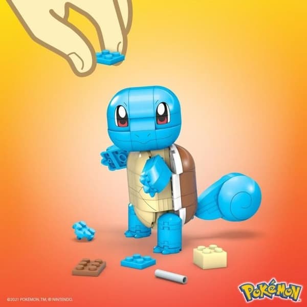 Mega Construx - Pokémon Squirtle to Build - Byggspel - Från 7 år GYH00