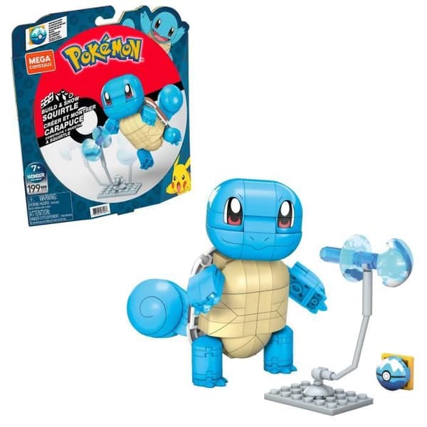 Mega Construx - Pokémon Squirtle to Build - Byggspel - Från 7 år GYH00