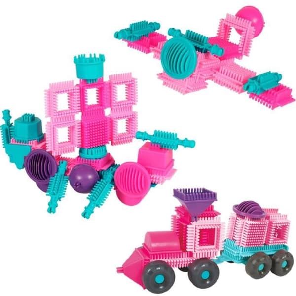 Tube of 50 BLOKO pink edition - 1st age konstruktionsspel