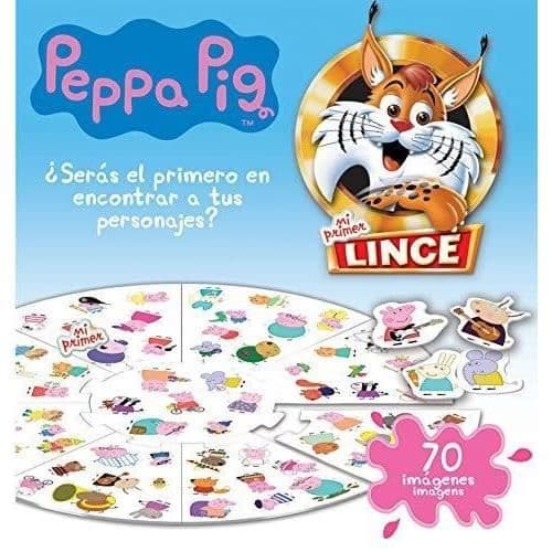 Pedagogiskt spel - EDUCA - Lince Peppa Pig - Flerfärgad - Att sätta ihop själv - Blandat - Från 0 månader