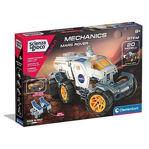 CLEMENTONI - SCIENCE BUILD-NASA ROVER MARZIANO, BYGGSET,