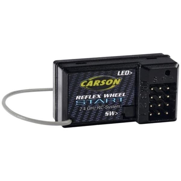 Kit för manuell radiostyrning nybörjare - CARSON - RC Sport - 2,4 GHz - 2 kanaler