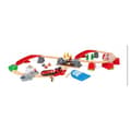 Miniatyrbild 1 av 3: Trä järnvägsspår - BRIO - 36004 - Smart Tech Sound - Brandtemat - 14 delar