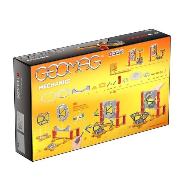 GEOMAG MECHANICS Magnetisk byggsats 164 st
