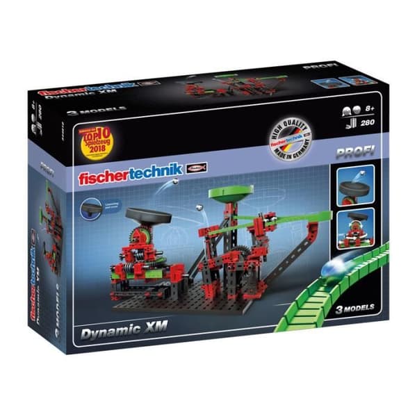 Byggsats - Fisher-Price - PROFI Dynamic XM - 280 delar - Svart och Grön - Från 7 år