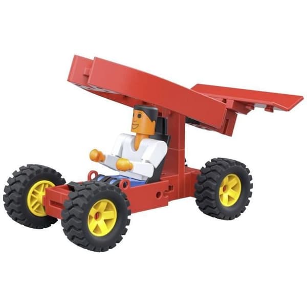Kit att montera - FISCHER TECHNIK - Ingenjör - 12 fordon, flygplan och kranar - Att montera själv - Lego Technic