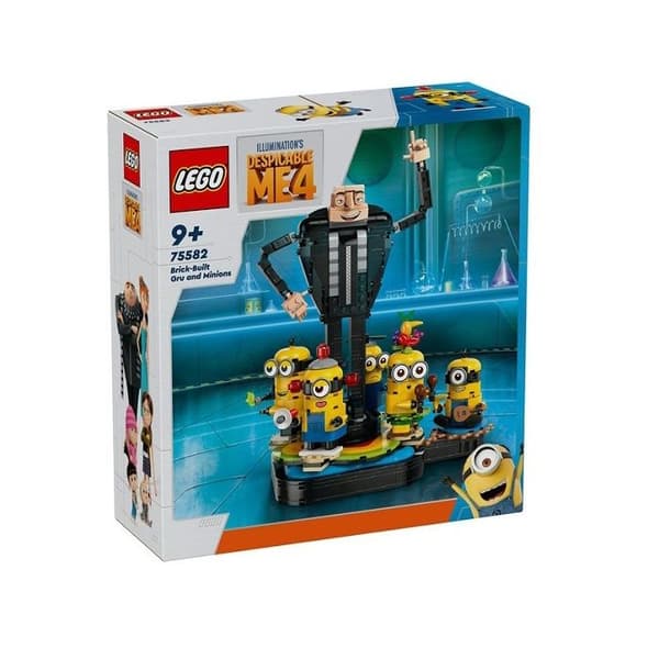 Byggset - LEGO - 75582 - Gru och Minions - 839 delar - Från 9 år