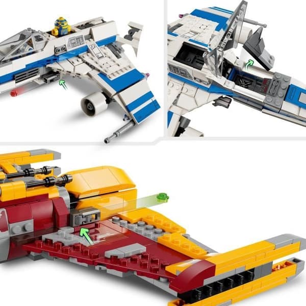 LEGO® Star Wars - New Republic E-Wing vs. Shin Hati Fighter 75364