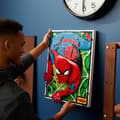 Miniatyrbild 5 av 6: LEGO® ART 31209 The Amazing Spider-Man, 3D väggkonstset, komisk affisch för tonåringar och vuxna