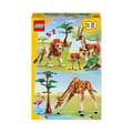 Miniatyrbild 6 av 6: LEGO® 31150 Creator 3-i-1 Safari vilda djur, leksak med djurfigurer, giraff, gaseller och lejon