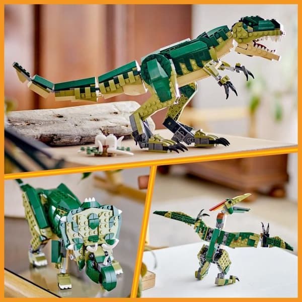 LEGO® Creator 31151 3-i-1 T-rex - Triceratops eller Pterodactyl Toy Dinosaurie