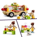 Miniatyrbild 3 av 6: LEGO® 42633 Friends Hot Dog Food Truck, mobil restaurangleksak, med minifigurer och katt, barngåva