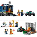Miniatyrbild 4 av 6: LEGO® 60418 City Det mobila kriminaltekniska laboratoriet, fyrleksak, present till barn från 7 år och uppåt, och minifigurer