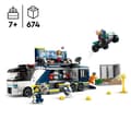Miniatyrbild 2 av 6: LEGO® 60418 City Det mobila kriminaltekniska laboratoriet, fyrleksak, present till barn från 7 år och uppåt, och minifigurer