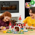 Miniatyrbild 4 av 4: LEGO 71408 Super Mario Peach's Castle Expansion Set, Strong Castle Toy, Bowser Minifigure, Toadette, Child 8 Years