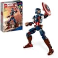 Miniatyrbild 1 av 6: LEGO® Marvel 76258 Captain America minifigur med sköld, Avengers leksak och dekoration