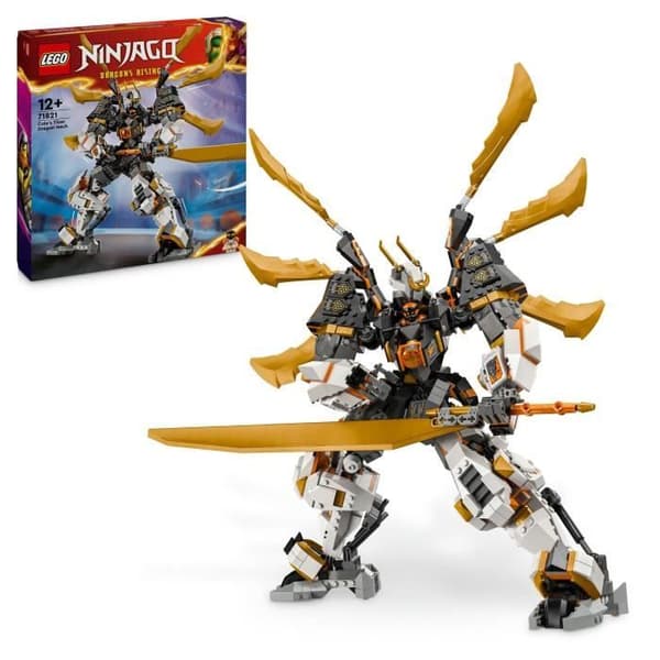 LEGO® NINJAGO® 71821 Cole's Titan Dragon - Ninja Robot och äventyrsleksak