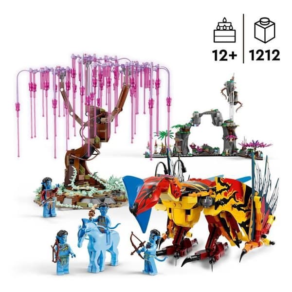 LEGO® Avatar 75574 Toruk Makto och själarnas träd, leksak, minifigur Jake Sully, film 2022