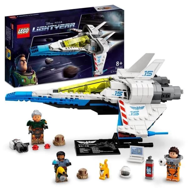 LEGO® 76832 Buzz Lightyear Disney och Pixar Rymdskeppet XL-15, rymdskepp, med 3 minifigurer, från 8 år