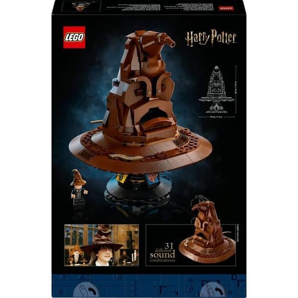LEGO Harry Potter 76429 Sorteringshatten som talar, presentidé, Hogwarts-tema