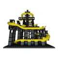 Miniatyrbild 2 av 2: Svart/gul bollbana byggspel - HUBELINO - 246 stycken
