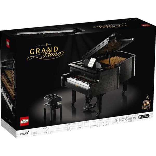 Leksak - LEGO - Flygande Piano - Svart - 3662 delar - Motoriska och elektriska funktioner