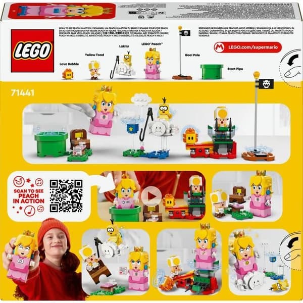 LEGO® Super Mario 71441 The Adventures of LEGO® Peach Interactive - Prinsessleksak