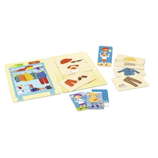 RAVENSBURGER Pedagogiskt spel Hur klär jag mig? - 2 år och +