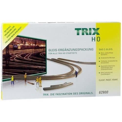 Trix Stort förlängningsset C spår, H0 spår - 4028106629006