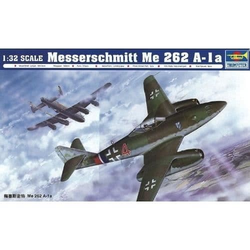 TRUMPETER 1:32 modell - MESSERCHMITT ME 262A-1A