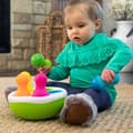 Miniatyrbild 5 av 6: Spel för tidig inlärning - TOMY - Tomy Spinny Pins - Baby - 18 månader - Blandat - Levereras ihopsatt - 10 stycken - Flerfärgad