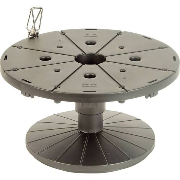 Målarbänk - Tamiya - 74522 - 2 flerfunktionsstöd - 16 cm skivspelare - Fjäderklämmor