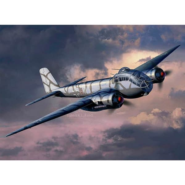 Flygplansmodell - REVELL - Junkers Ju188 A-2 - Plast - Vuxen - Vetenskap och spel