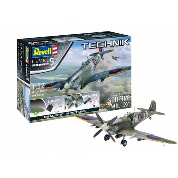Flygplansmodell Supermarine Spitfire Mk.ixc Technik - REVELL