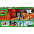 Miniatyrbild 6 av 6: LEGO® 21255 Minecraft Nether Portal bakhåll, leksak med stridsscener och minifigurer, Hoglin-figur