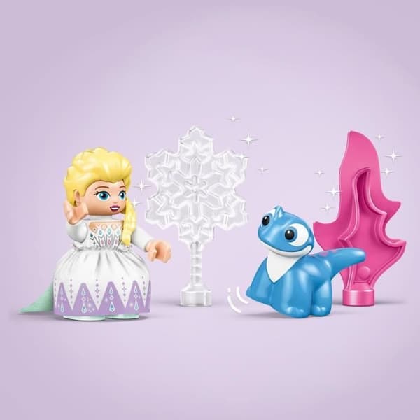 LEGO DUPLO | Disney 10418 Elsa och Bruni i den förtrollade skogen, byggleksak