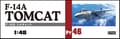 Miniatyrbild 2 av 4: Aviation att bygga Hasegawa - HAPT46 - 07246 1/48 F-14A Tomcat