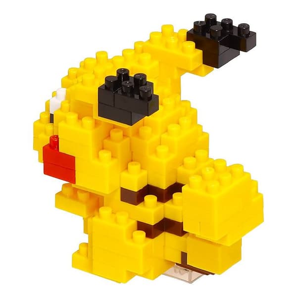 Nanoblock Toy Nbpm001 Nb - Pikachu - Pokemon Building Kit