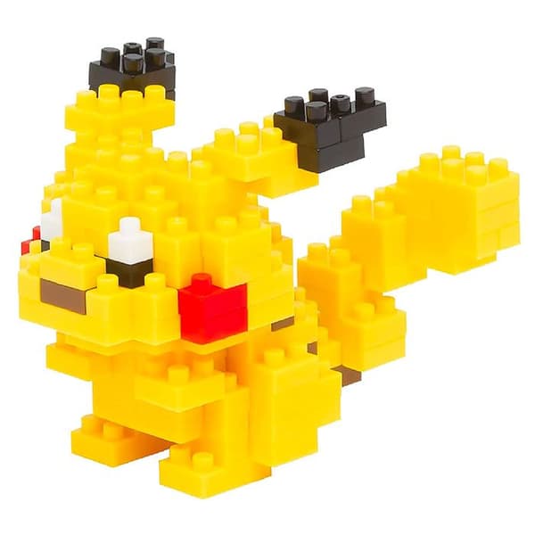 Nanoblock Toy Nbpm001 Nb - Pikachu - Pokemon Building Kit
