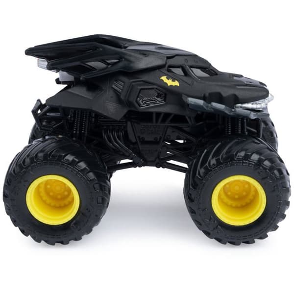 Monster Jam - 6065293 - Set med 2 autentiska monstertruckar i skala 1:64 med Batmobil vs. Megalodon