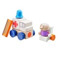 Miniatyrbild 1 av 2: Träfordon - Selecta - 62081 - Ambulans - 7 delar - Ekologiskt ansvarsfull - Unisex